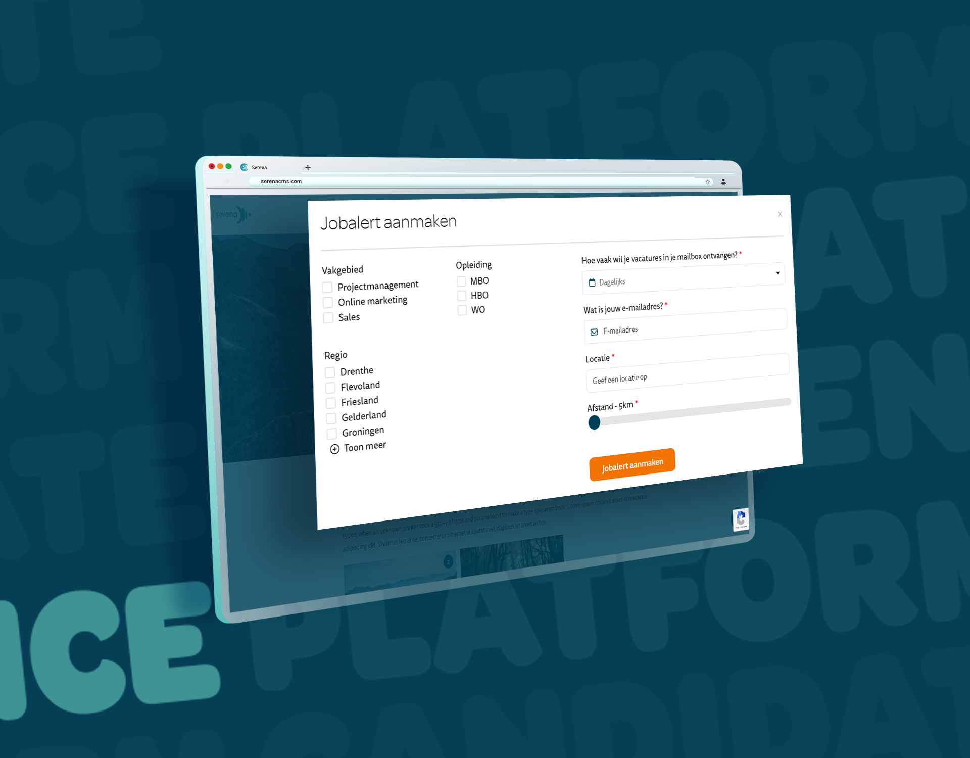 Boost your recruitment potential with the jobalert feature in Serena