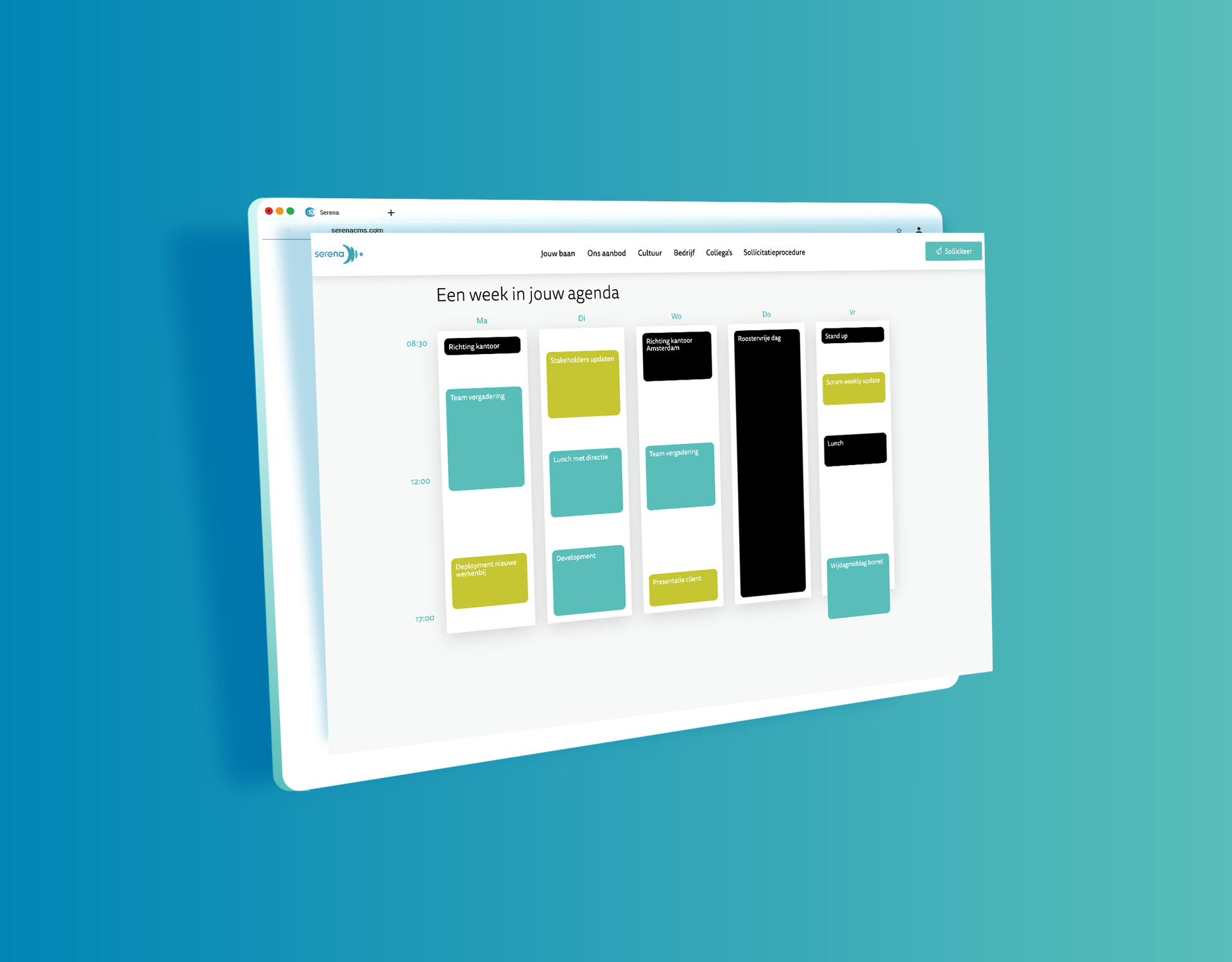 New feature, the calendar module